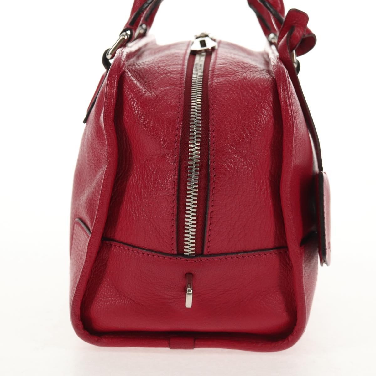 Loewe Amazona Bag Leather, RED, LEATHER, Handbag