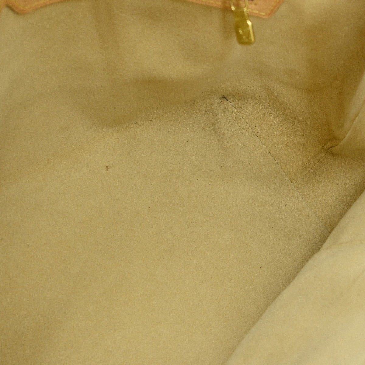 Louis Vuitton Hampstead Handbag Damier, WHITE, CANVAS, Tote bag