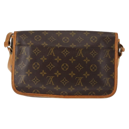 Louis Vuitton Sac Gibeciere Messenger Bag Monogram Canvas, BROWN, CANVAS, Crossbody bag