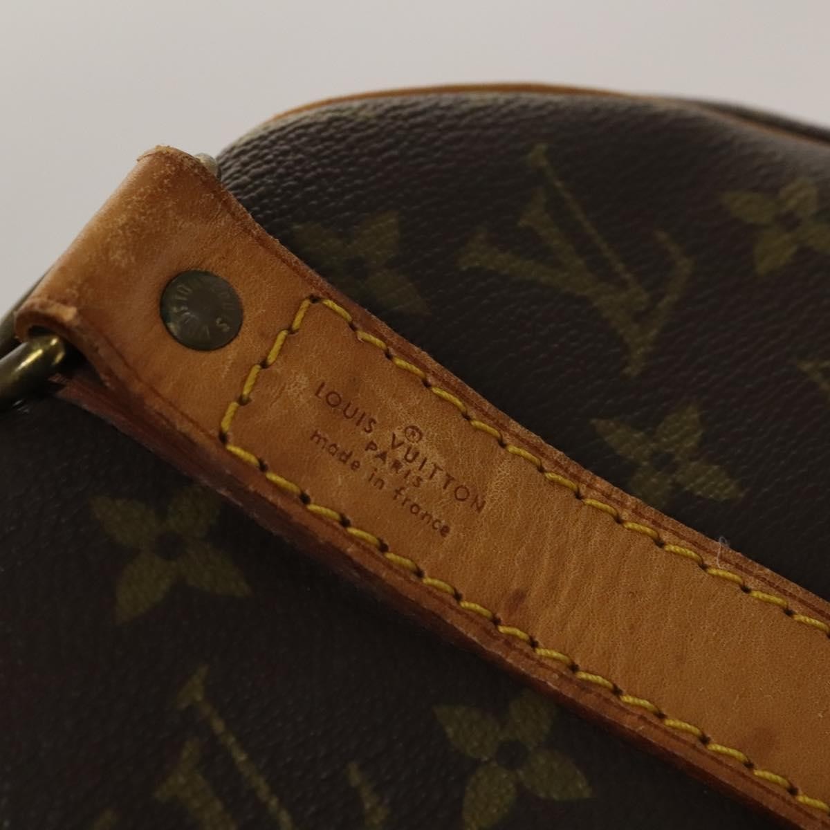 Louis Vuitton Keepall Bandouliere Bag Monogram Canvas, BROWN, CANVAS, Travel bag