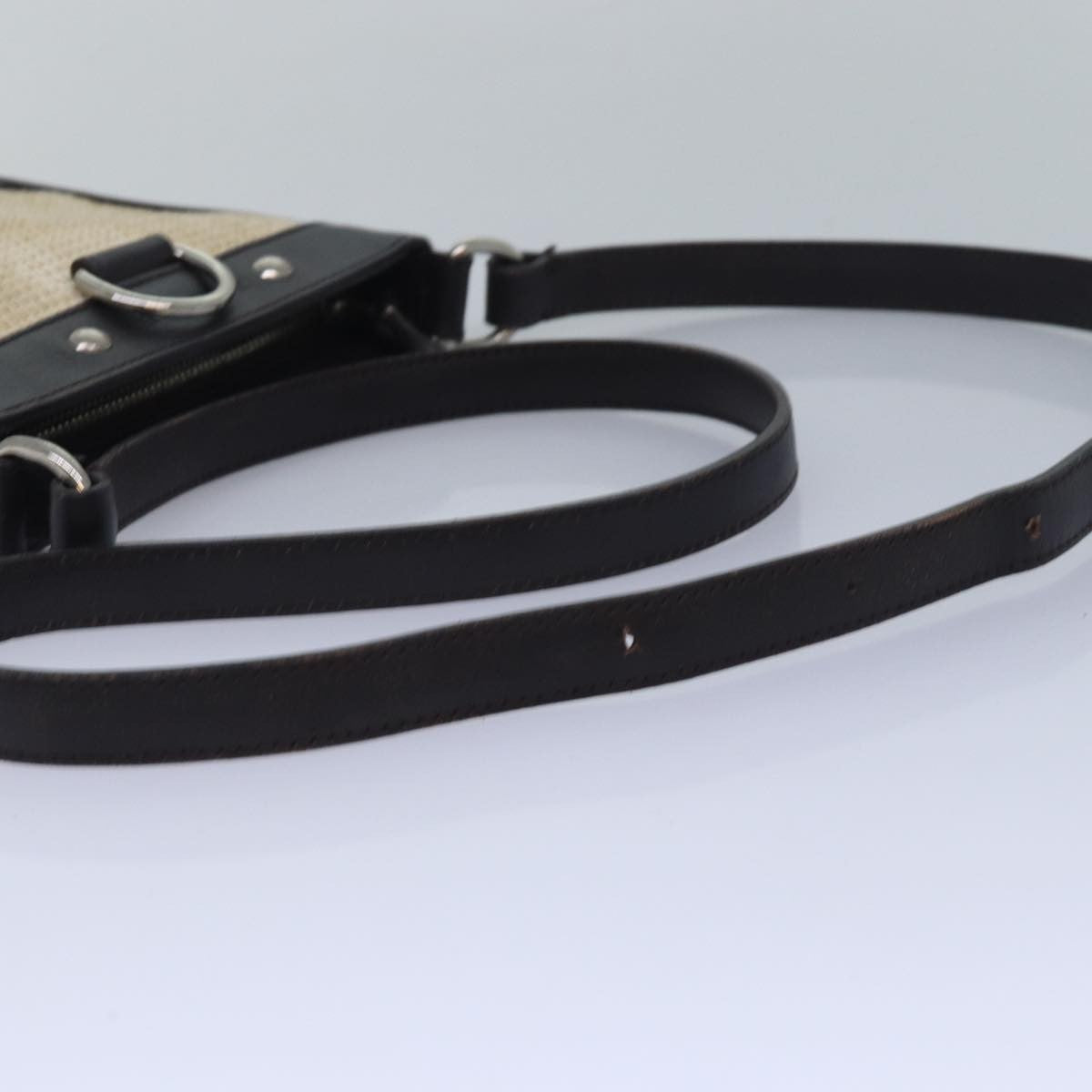 Burberry Vintage Shoulder Bag Leather, BEIGE, LEATHER, Shoulder bag