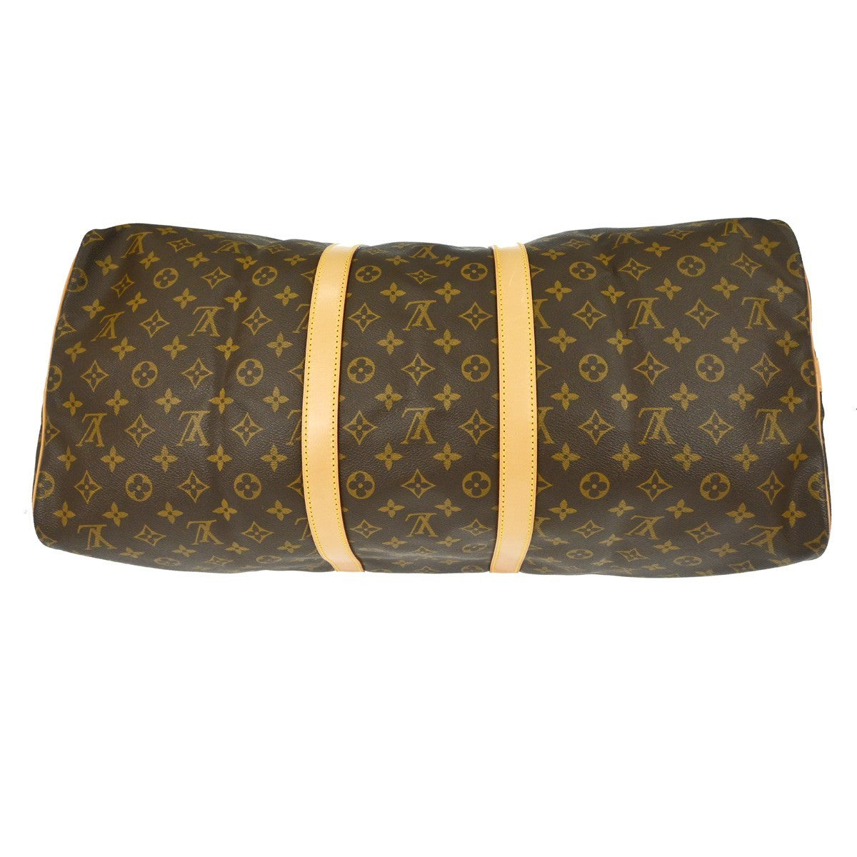 Louis Vuitton Keepall Bandouliere Bag Monogram Canvas, Brown, Canvas, Travel Bag