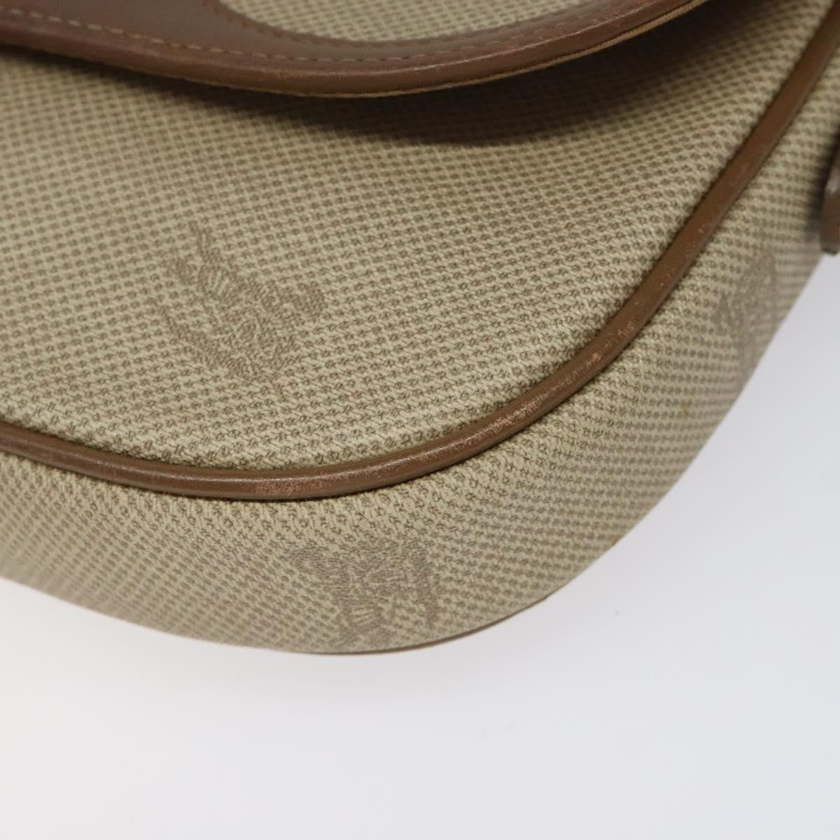Burberry Vintage Shoulder Bag Canvas, BEIGE, CANVAS, Shoulder bag
