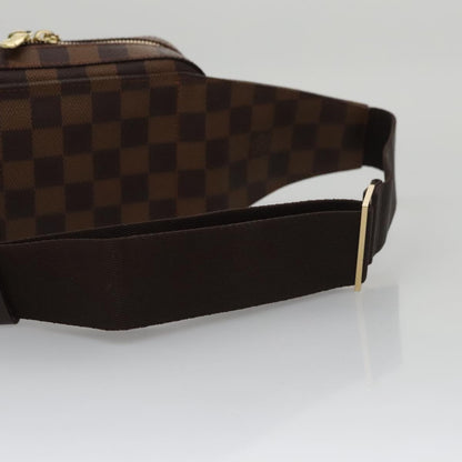 Louis Vuitton Geronimos Waist Bag Damier, BROWN, CANVAS, Shoulder bag