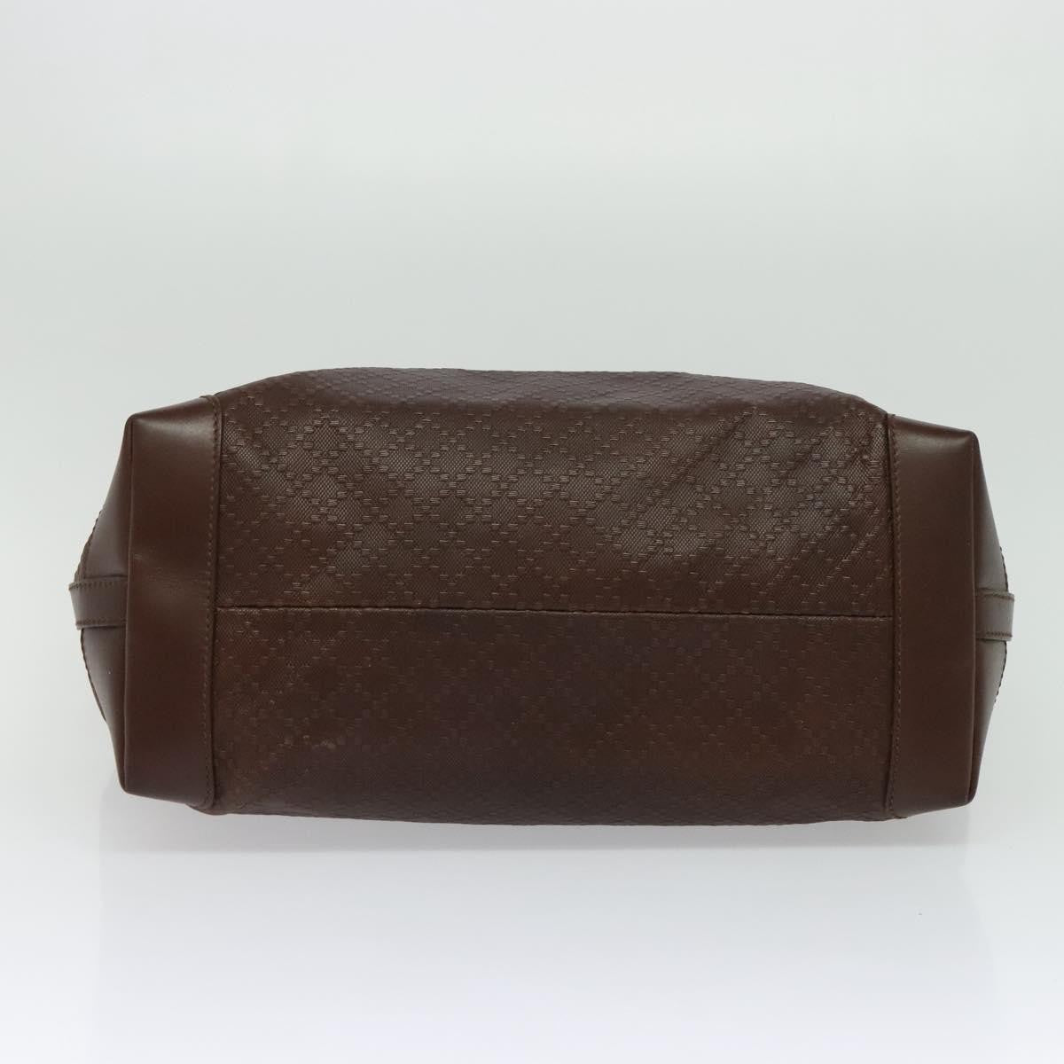 Gucci Craft Tote Diamante Leather, BROWN, LEATHER, Tote bag