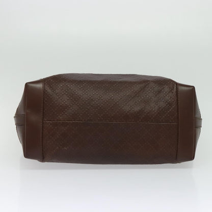 Gucci Craft Tote Diamante Leather, BROWN, LEATHER, Tote bag