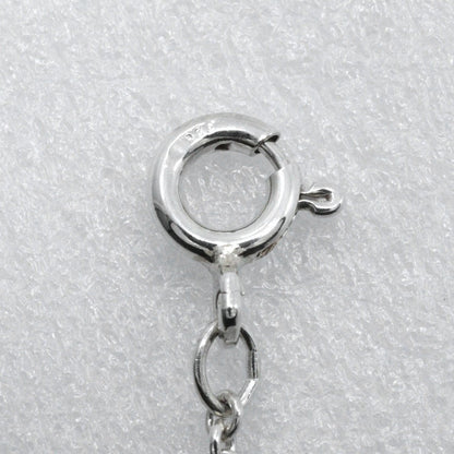 Tiffany & Co. Elsa Peretti Open Heart Pendant Necklace Sterling Silver, SILVER, SILVER, Necklace