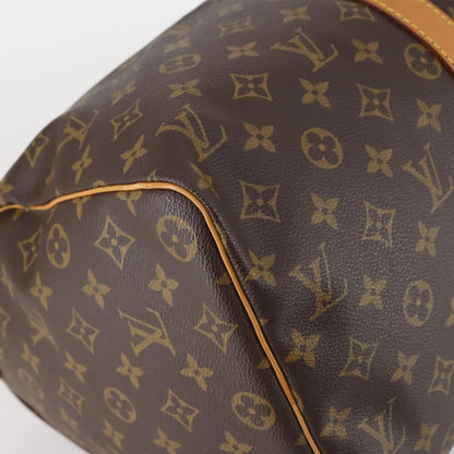 Louis Vuitton Keepall Bag Monogram Canvas, BROWN, CANVAS, Travel bag