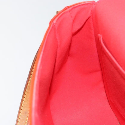 Louis Vuitton Bellflower Handbag Monogram Vernis, RED, PATENT_LEATHER, Shoulder bag