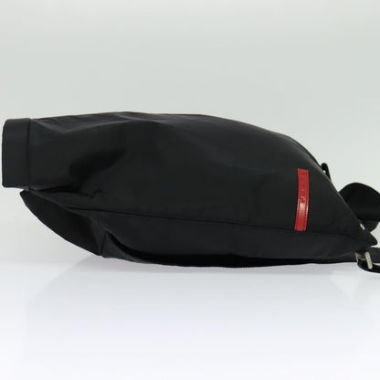 Prada Sport Backpack Nylon, BLACK, NYLON, Backpack