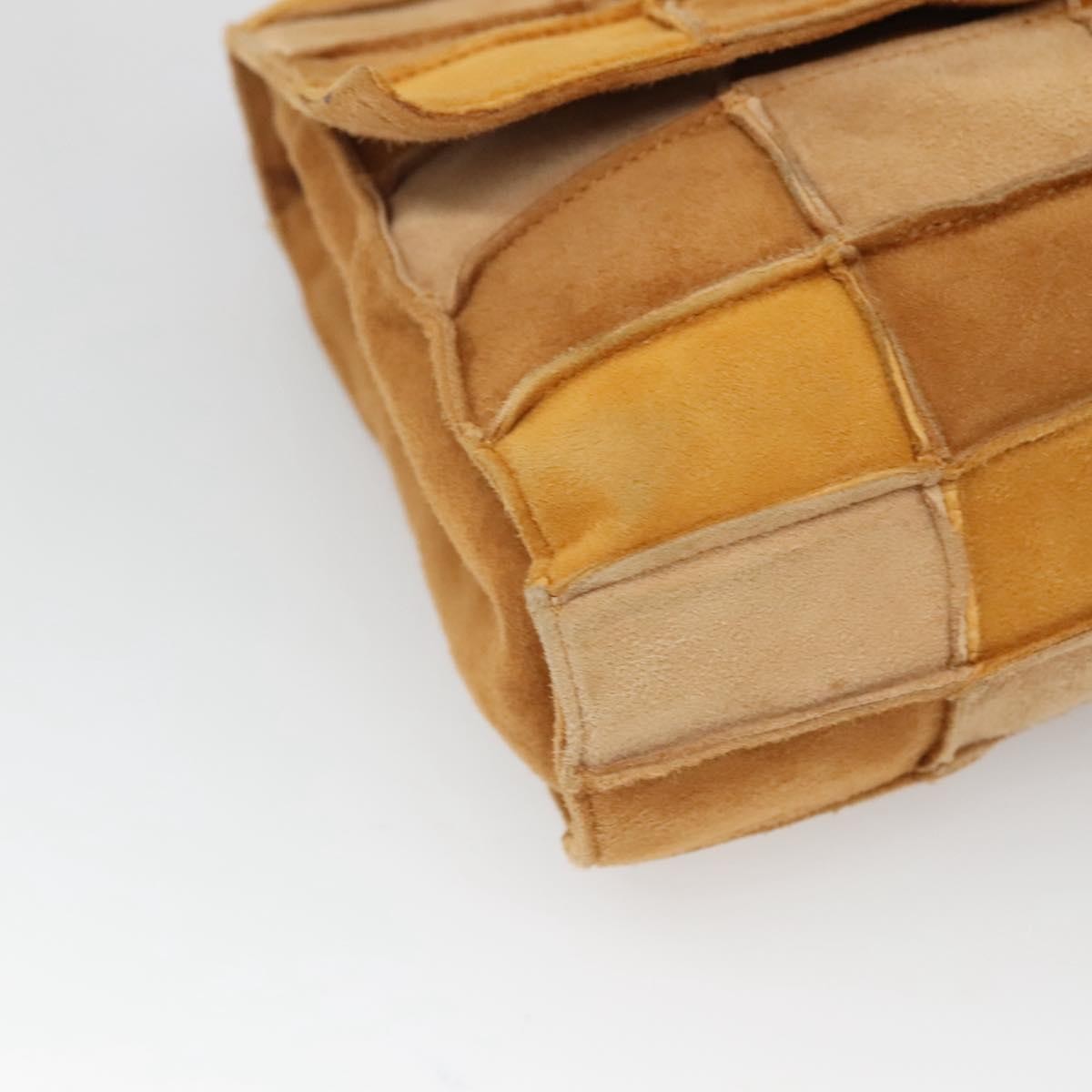 Chanel Reissue Flap Bag Suede Patchwork, BROWN, SUEDE, Handbag