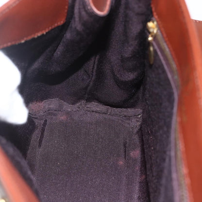 Valentino Garavani Vintage Handbag Leather, BROWN, LEATHER, Handbag