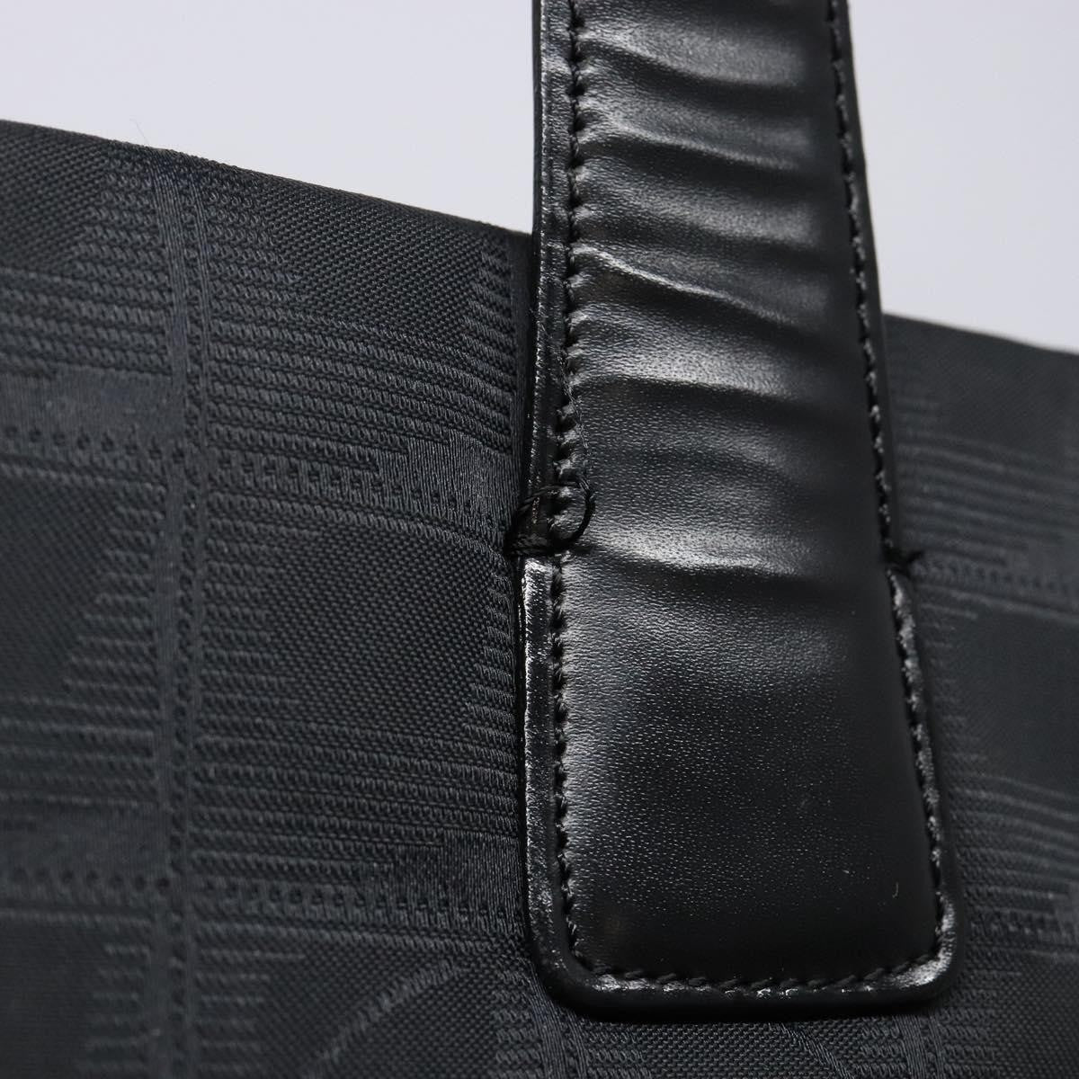 Chanel Travel Line Tote Nylon, BLACK, NYLON, Travel bag