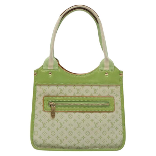 Louis Vuitton Kathleen Tote Mini Lin, GREEN, CANVAS, Handbag