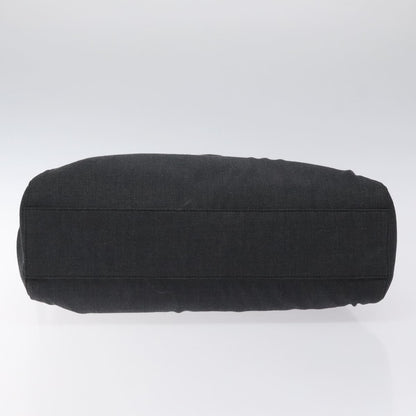 Prada Sport Zip Shoulder Bag Canvas, GRAY, CANVAS, Shoulder bag