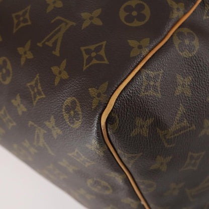 Louis Vuitton Keepall Bag Monogram Canvas, BROWN, CANVAS, Travel bag