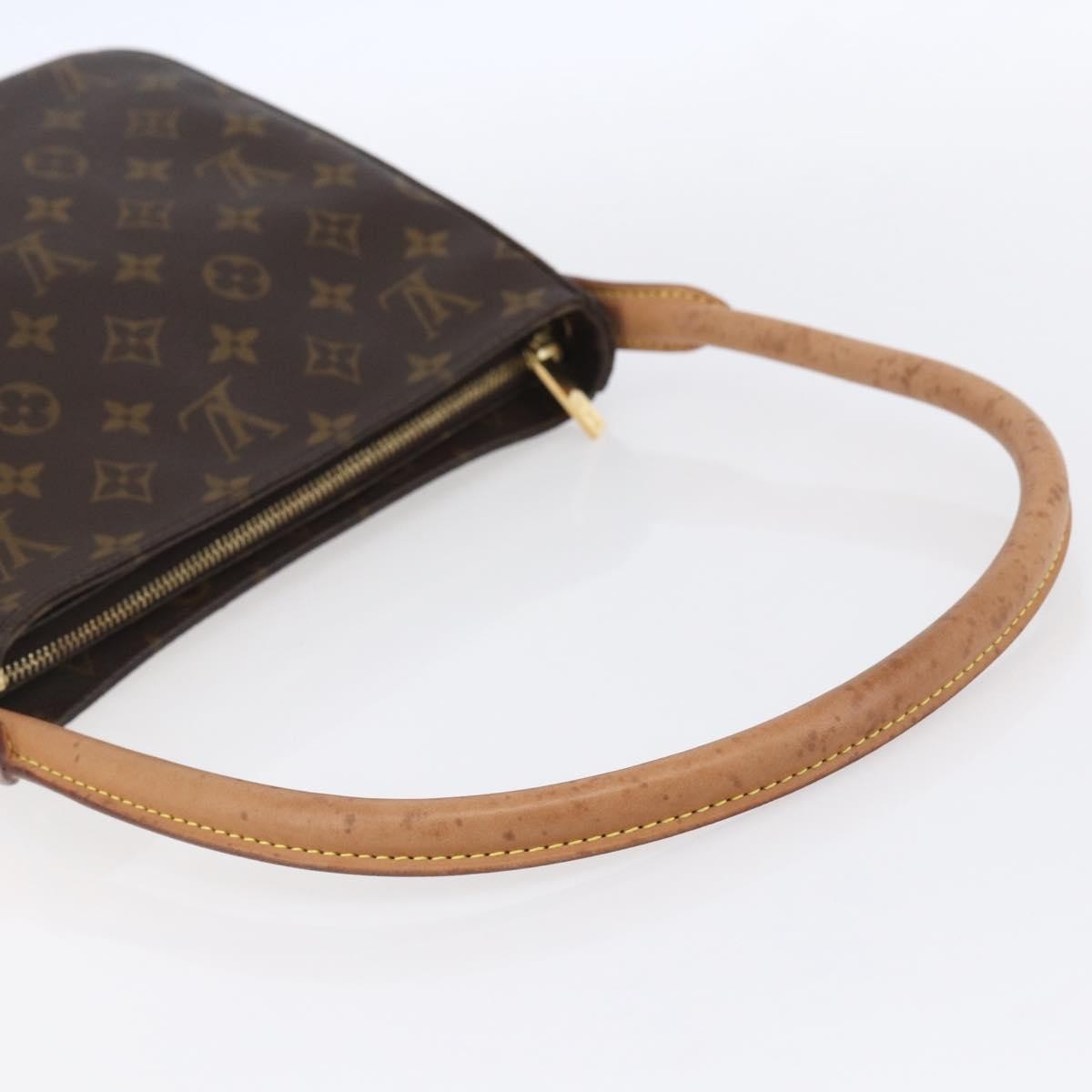 Louis Vuitton Looping Handbag Monogram Canvas, BROWN, CANVAS, Shoulder bag