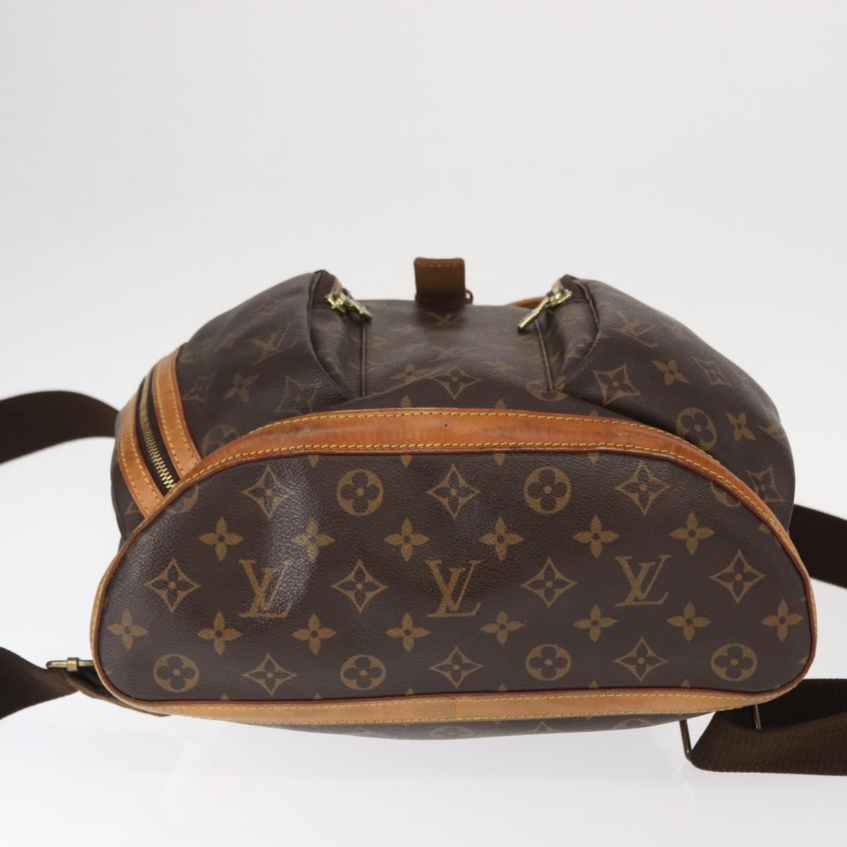 Louis Vuitton Bosphore Backpack Monogram Canvas, BROWN, CANVAS, Backpack