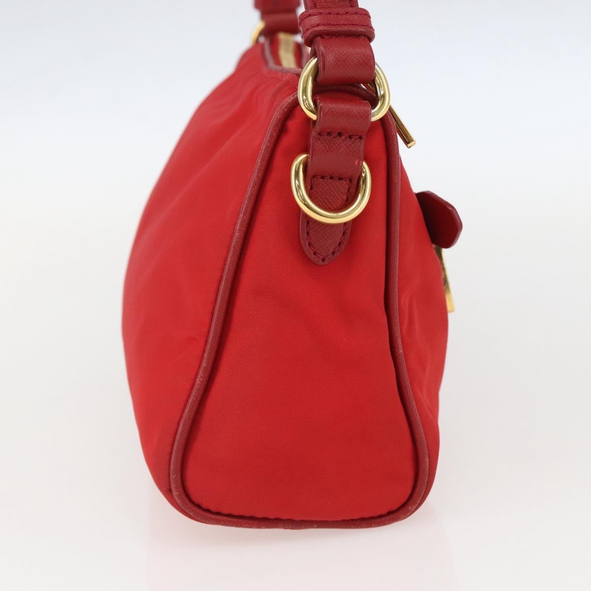 Prada Vintage Shoulder Bag Tessuto, RED, NYLON, Shoulder bag