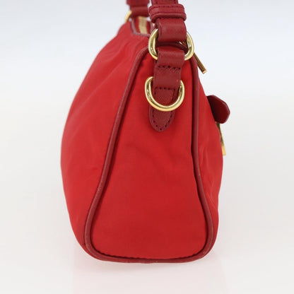 Prada Vintage Shoulder Bag Tessuto, RED, NYLON, Shoulder bag