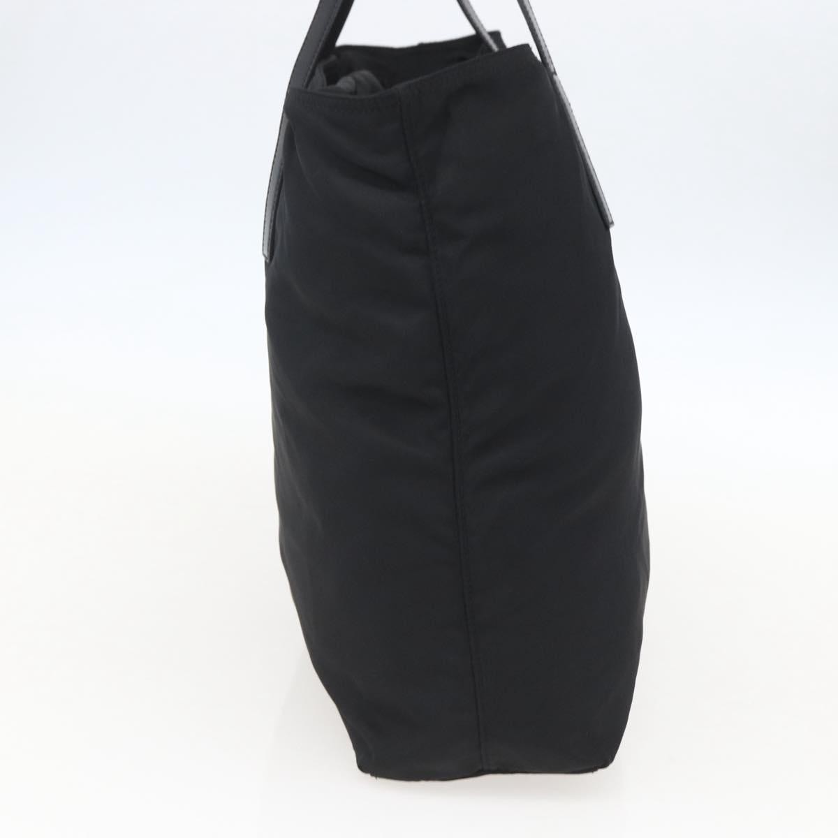Prada Vintage Zip Tote Tessuto, BLACK, NYLON, Tote bag