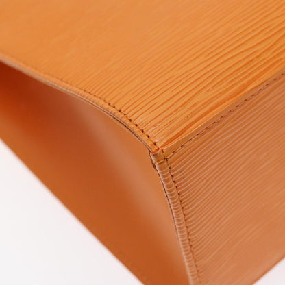 Louis Vuitton Croisette Handbag Epi Leather, ORANGE, LEATHER, Handbag