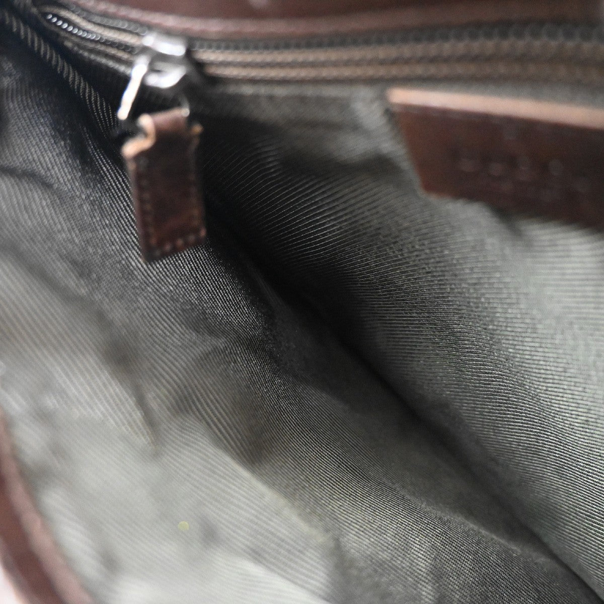 Gucci Front Pocket Messenger Canvas, BROWN, PVC, Shoulder bag