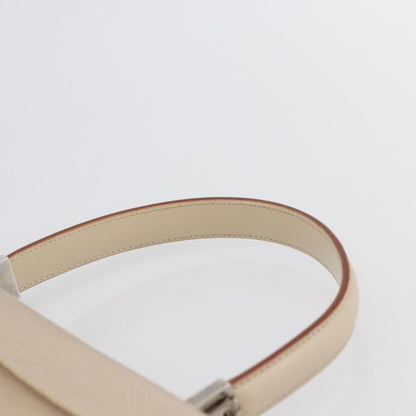 Salvatore Ferragamo Vintage Gancini Cage Top Handle Bag Canvas, BEIGE, CANVAS, Bag