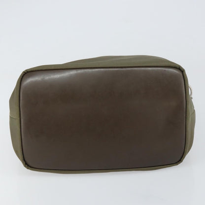 Gucci Vintage Bamboo Shoulder Bag Nylon, KHAKI, NYLON, Shoulder bag