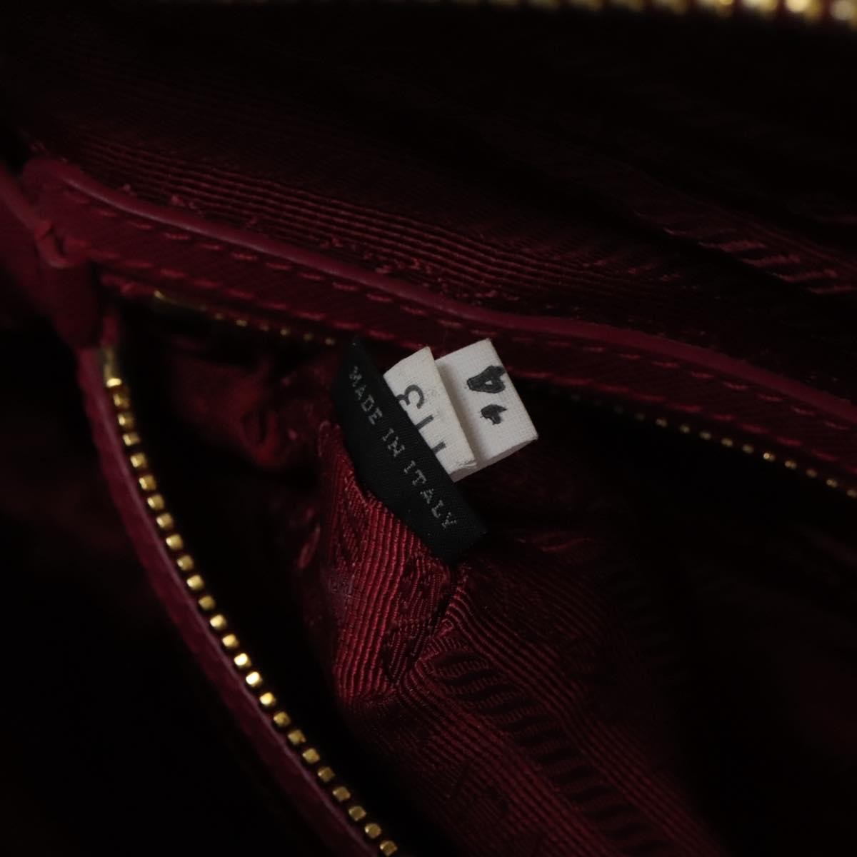 Prada Vintage Bauletto Bag Leather, PINK, LEATHER, Handbag