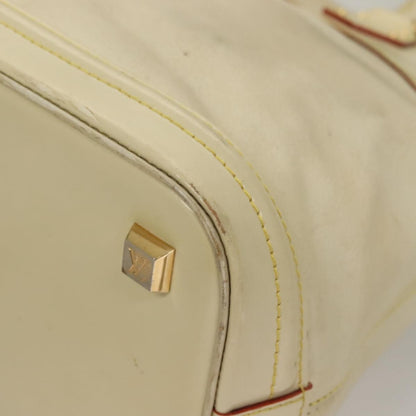 Louis Vuitton Suhali Lockit Handbag Leather, WHITE, LEATHER, Handbag