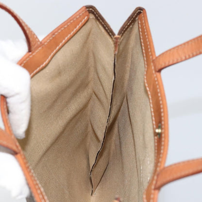 Celine Vintage Macadam Tote bag Canvas, BROWN, CANVAS, Tote bag