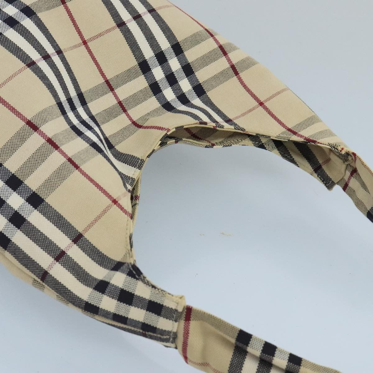 Burberry Nova check Shoulder bag Canvas, BEIGE, CANVAS, Shoulder bag