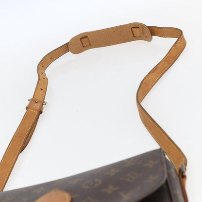 Louis Vuitton Saint Cloud Handbag Monogram Canvas, BROWN, CANVAS, Shoulder bag