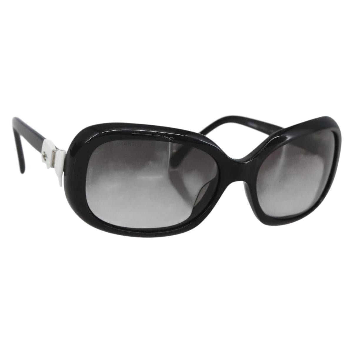 Chanel Logo CC Sunglasses Plastic, Black, Plastic, Sunglasses