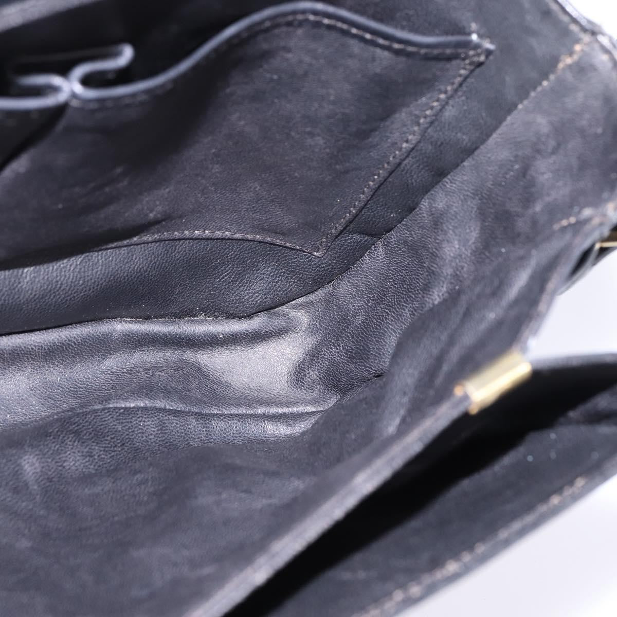 Celine Horse Carriage Shoulder bag Leather, BLACK, LEATHER, Shoulder bag