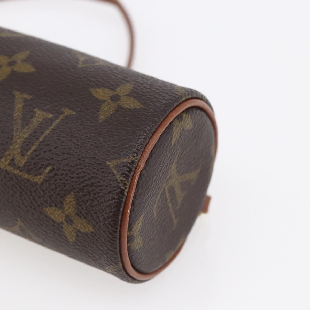 Louis Vuitton Papillon Pochette Monogram Canvas, BROWN, CANVAS, Handbag