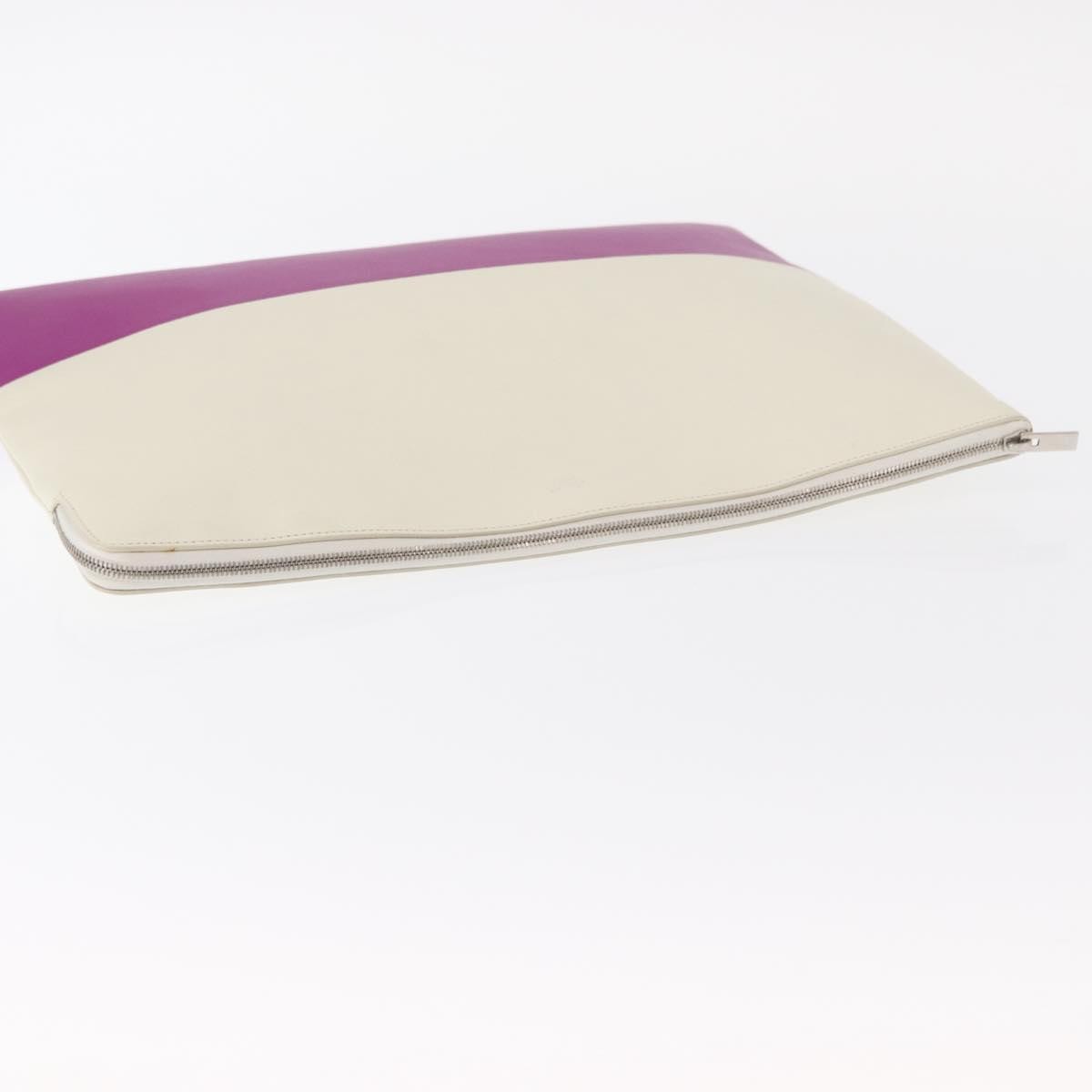 Celine Bicolor Solo Clutch Leather, MULTICOLOUR, LEATHER, Clutche & pouche