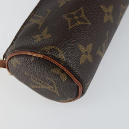 Louis Vuitton Papillon Pochette Monogram Canvas, BROWN, CANVAS, Clutche & pouche
