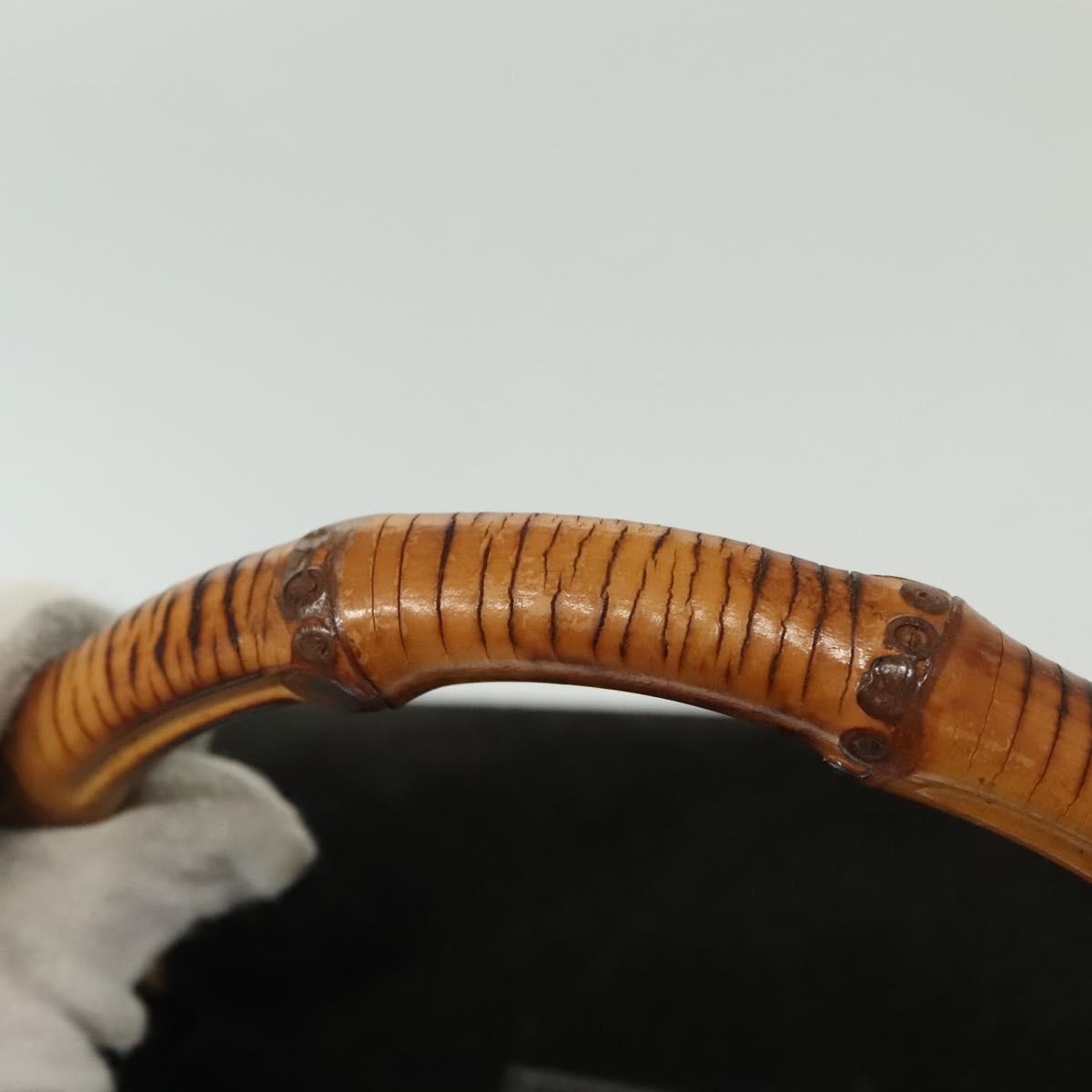 Gucci Bamboo Tassel Backpack Suede, BLACK, SUEDE, Backpack