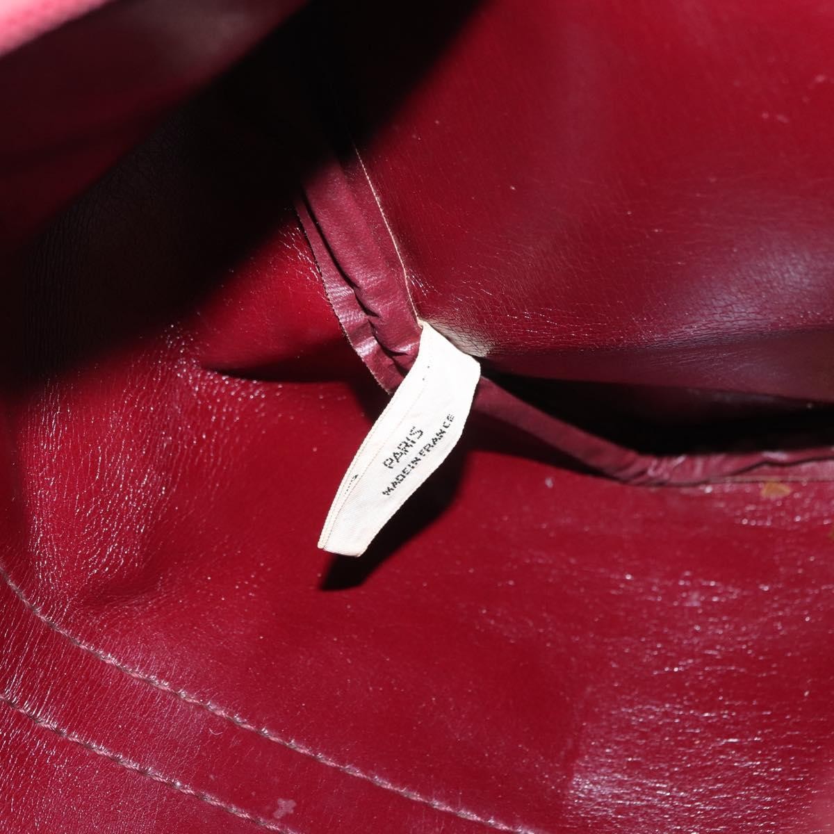 Christian Dior Vintage Trotter Boston Bag Diorissimo Canvas, RED, CANVAS, Handbag