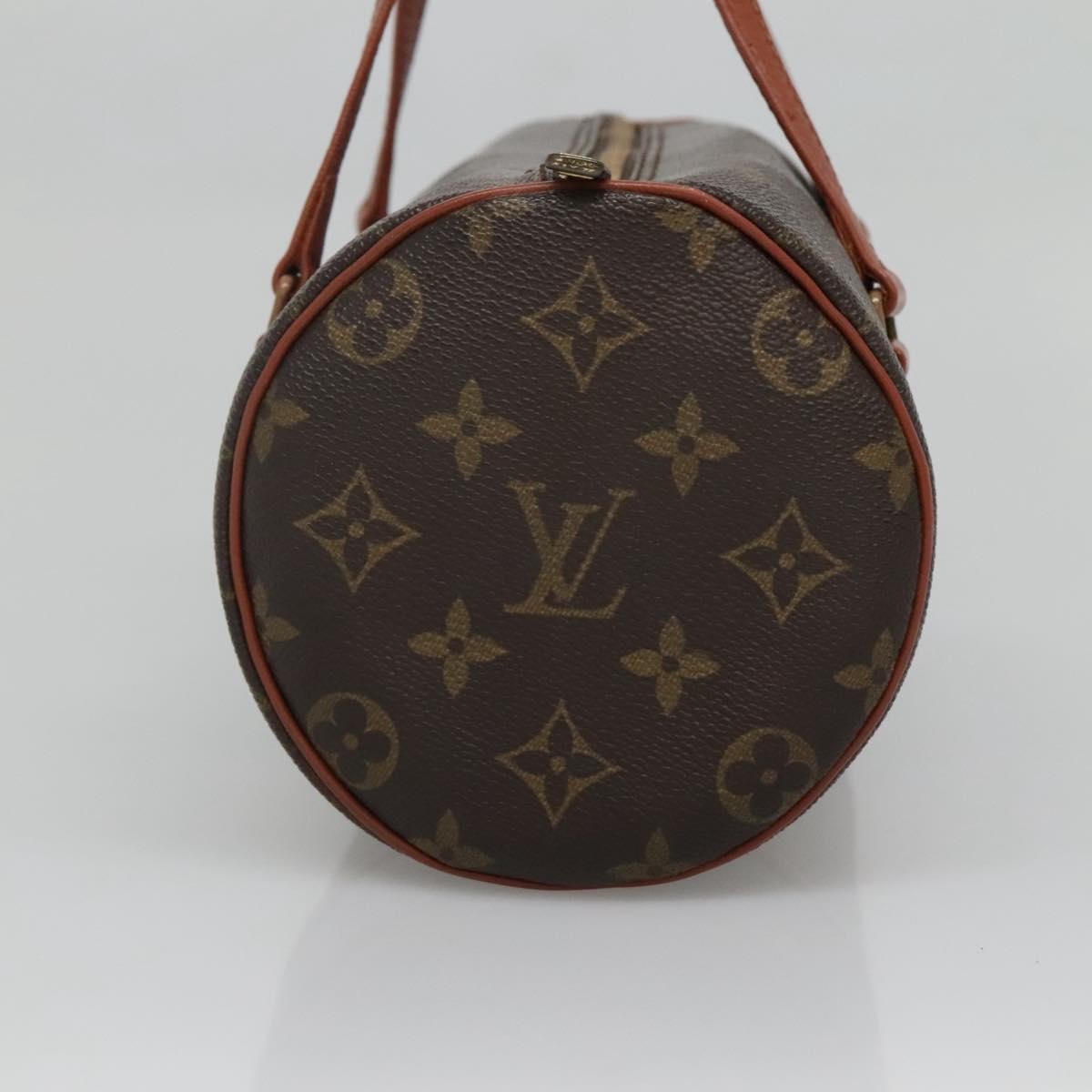 Louis Vuitton Papillon Handbag Monogram Canvas, BROWN, CANVAS, Handbag