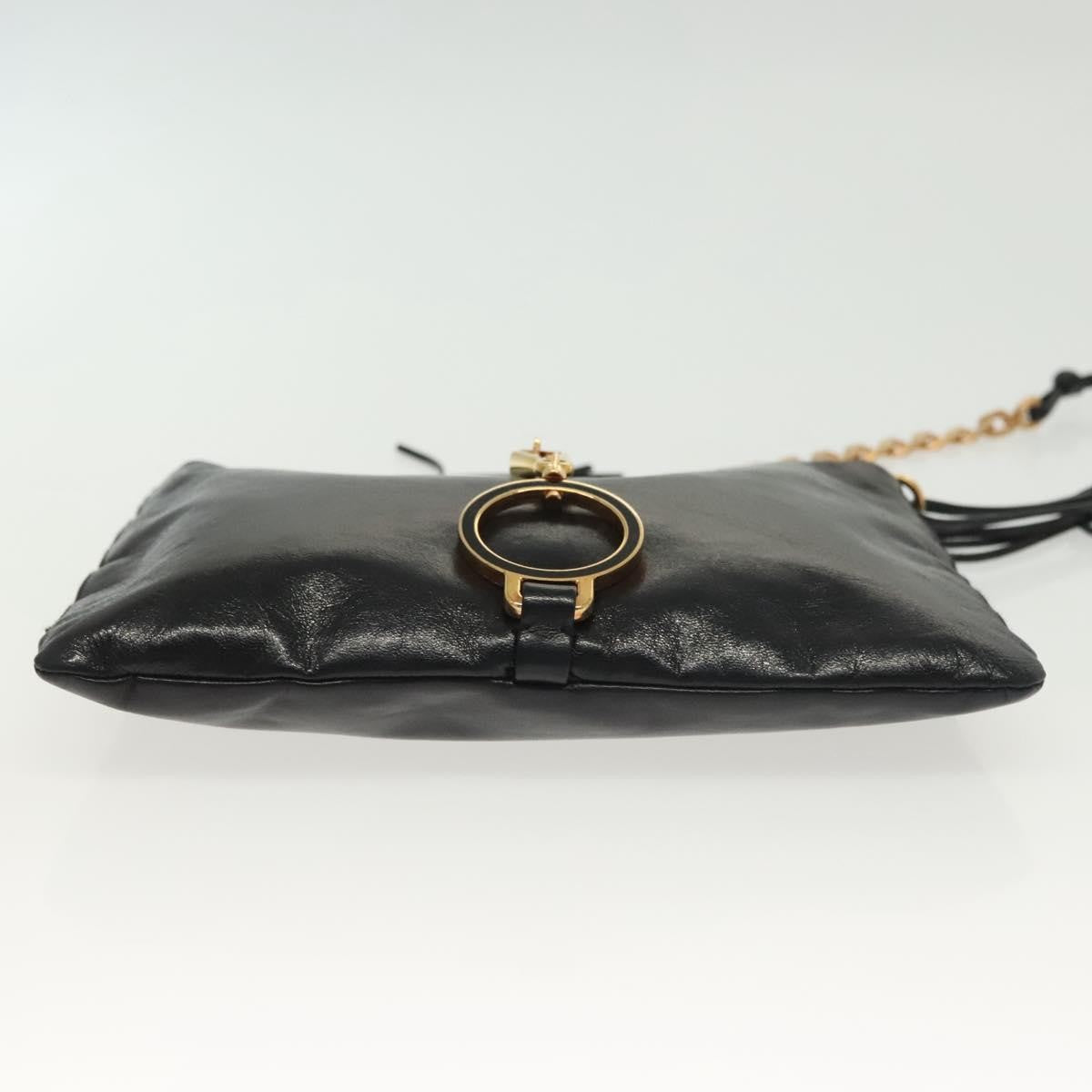 Prada Bow Shoulder Bag Vernice Saffiano Leather, BLACK, LEATHER, Shoulder bag