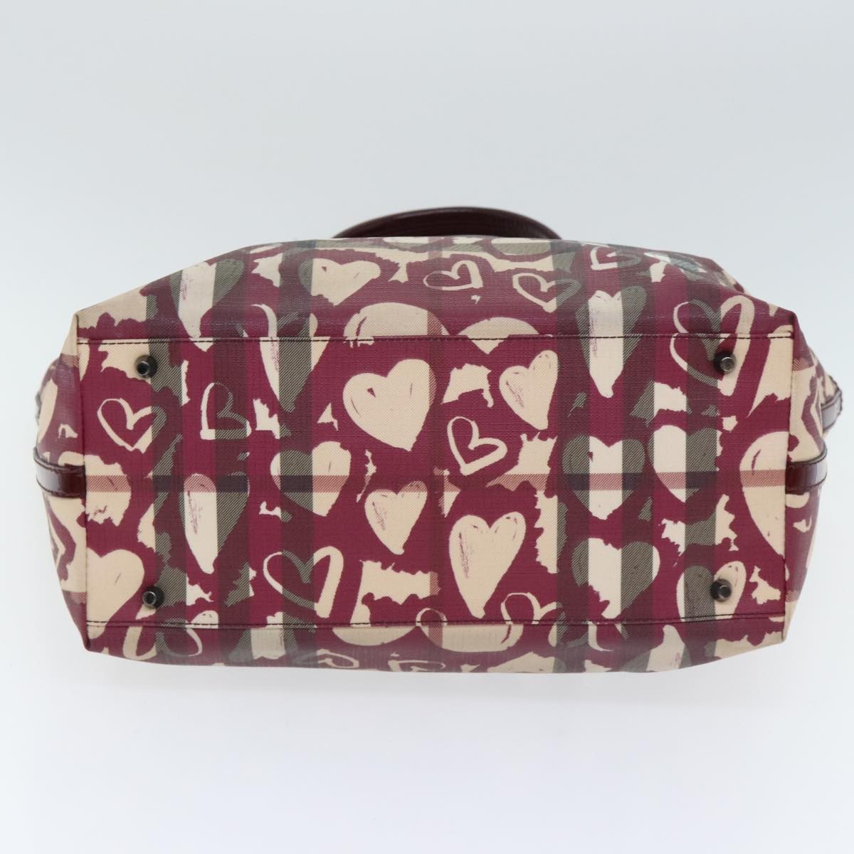 Burberry Open Tote Printed Canvas, BEIGE, CANVAS, Tote bag