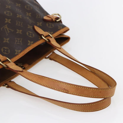 Louis Vuitton Batignolles Handbag Monogram Canvas, BROWN, CANVAS, Tote bag