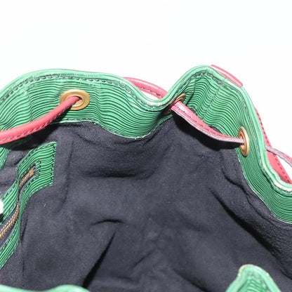 Louis Vuitton Bicolor Petit Noe Handbag Epi Leather, GREEN, LEATHER, Shoulder bag
