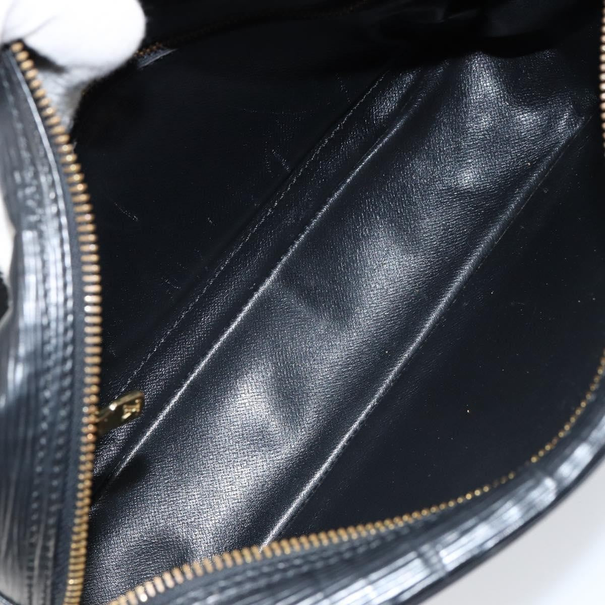 Louis Vuitton Trocadero Handbag Epi Leather, BLACK, LEATHER, Shoulder bag