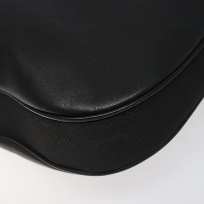 Gucci Attache Shoulder Bag Leather, BLACK, LEATHER, Shoulder bag