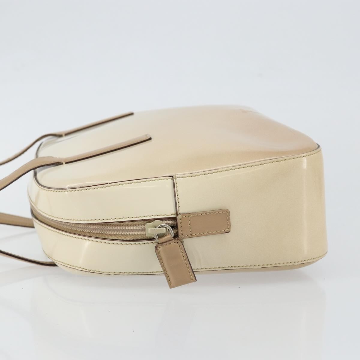 Prada Re-edition 1995 handbag Patent leather, BEIGE, PATENT_LEATHER, Handbag