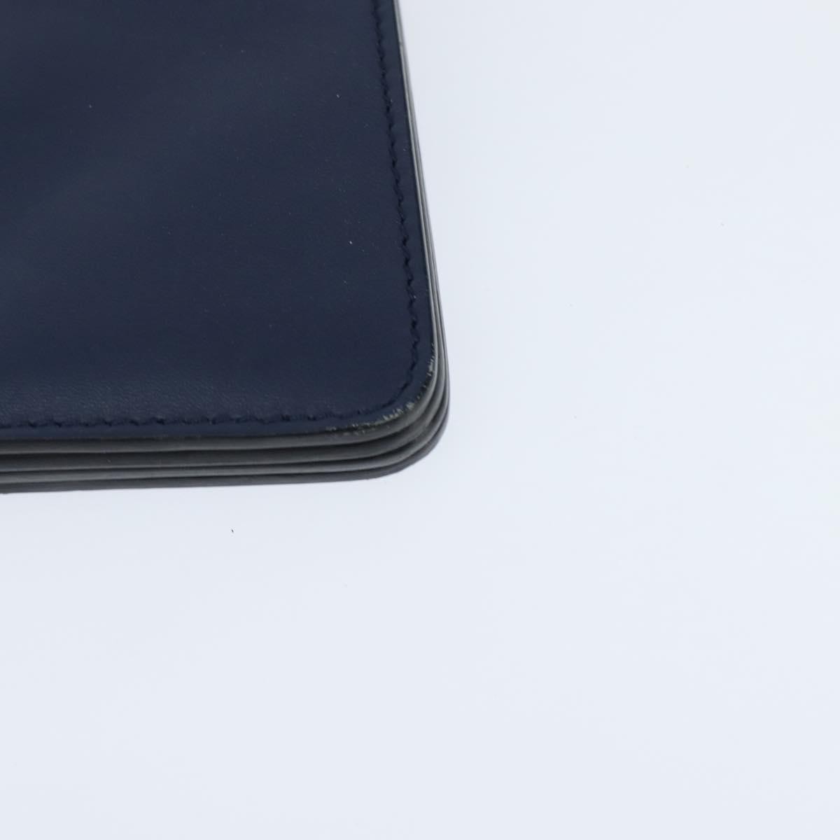 Chloe Faye Shoulder Bag Leather and Suede, NAVY, LEATHER, Shoulder bag